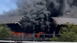 Jacksonville International Airport Temporarily Closes Due to Parking Garage Fire